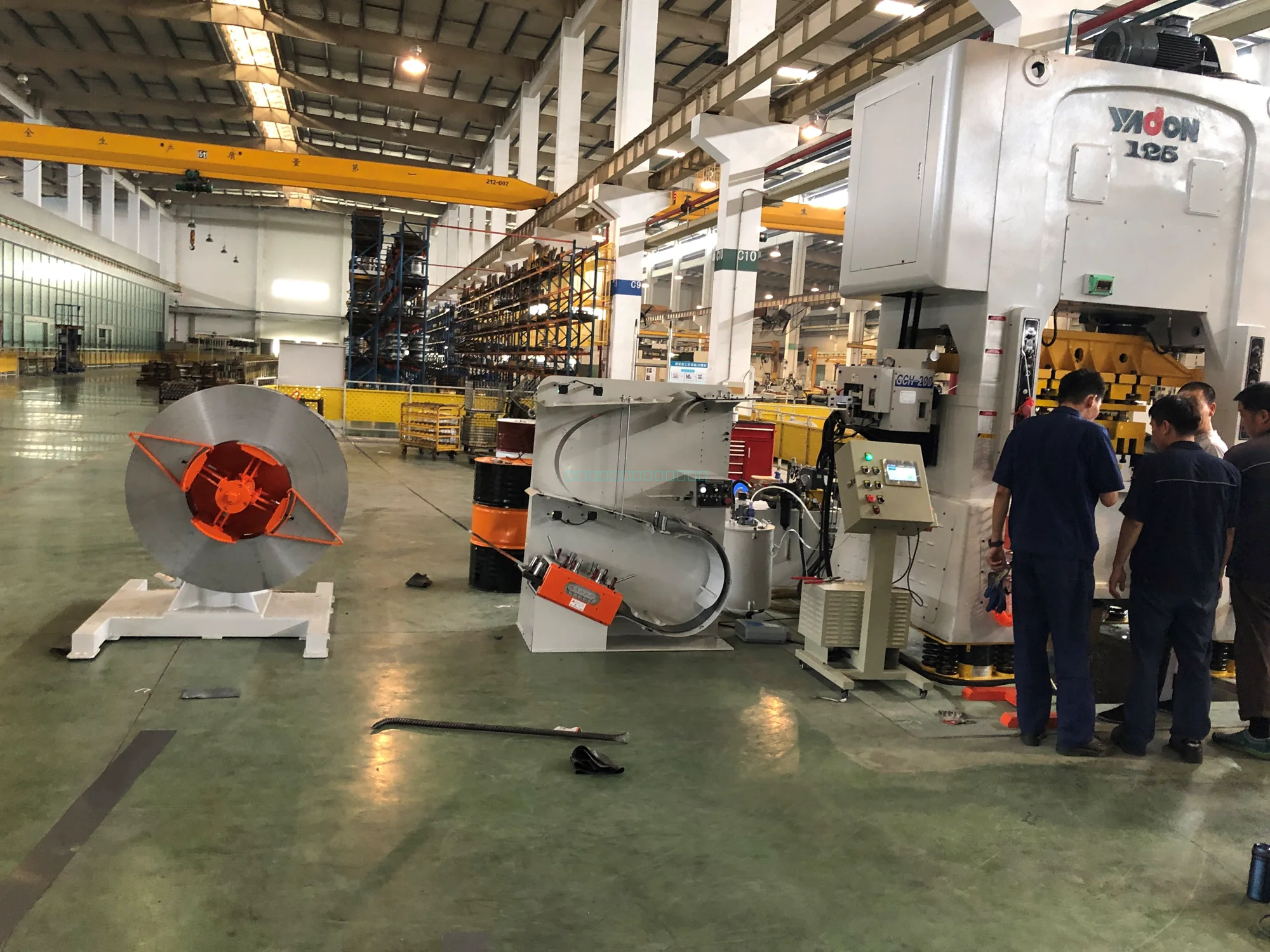 GCH-200 в промышленной линии