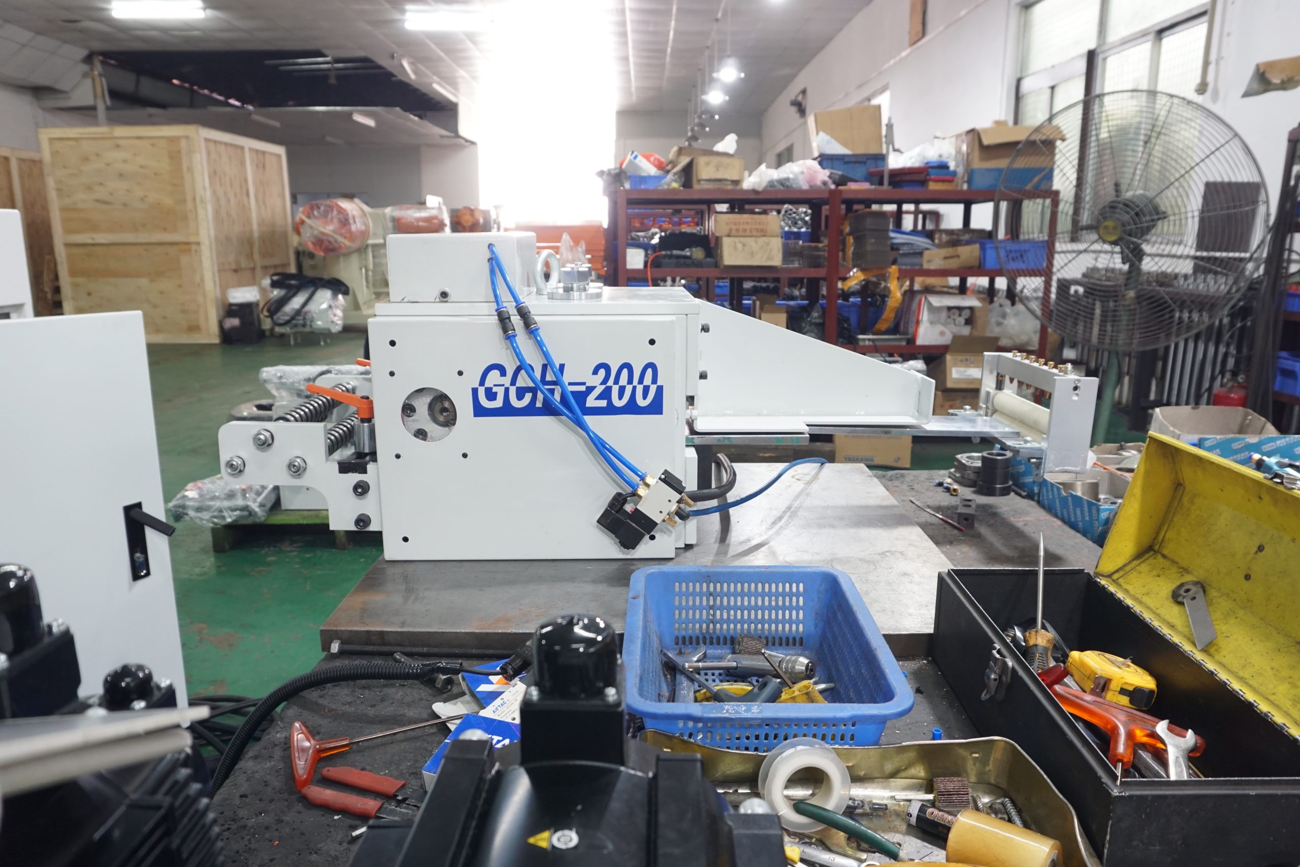 GCH-200 на проверке в цехе