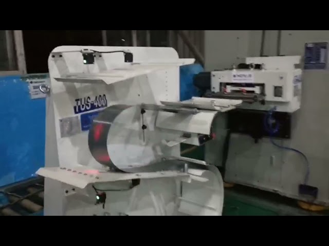 Кадр работы TUS-400 с полосой в S-образной камере
